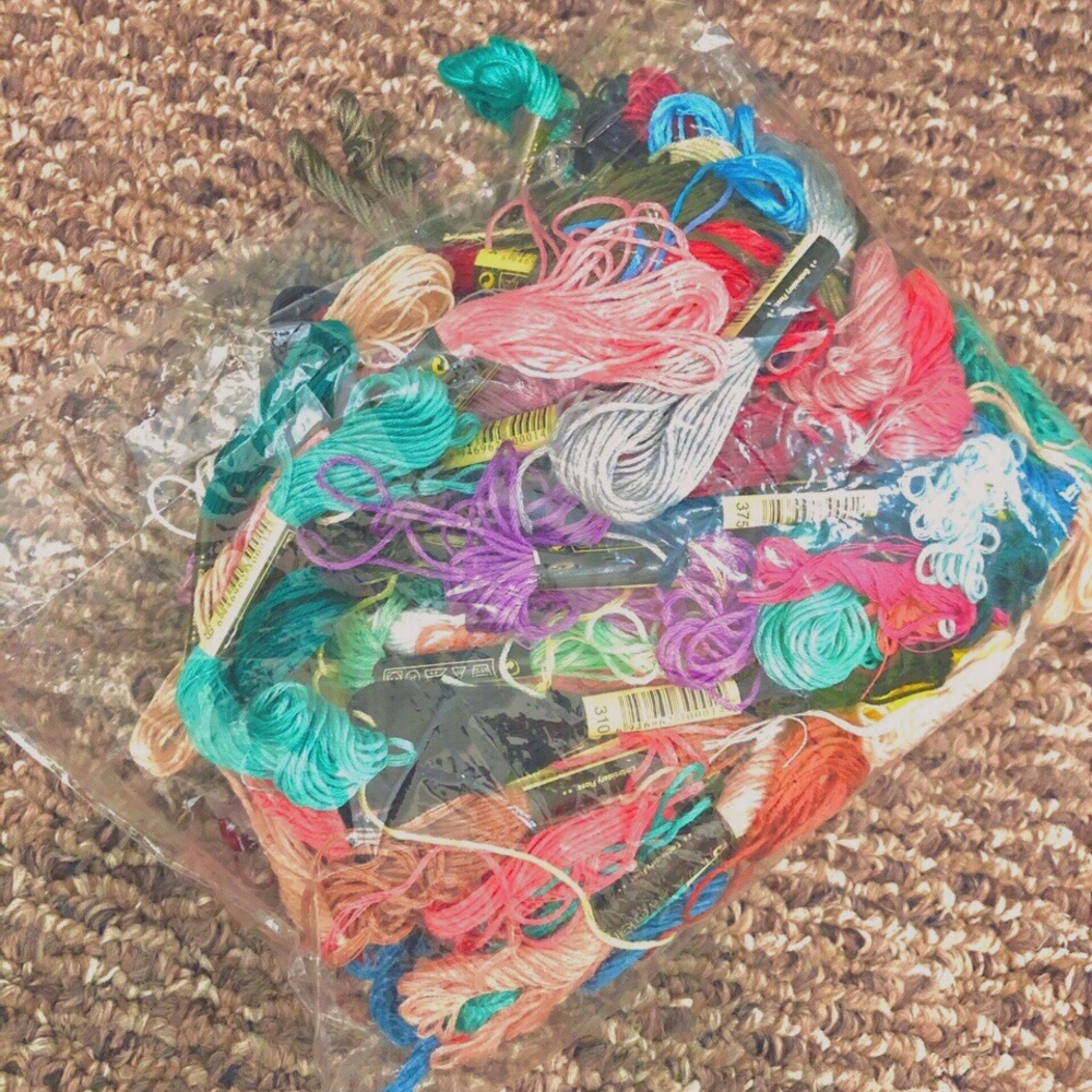 HUGE bag of friendship bracelet string